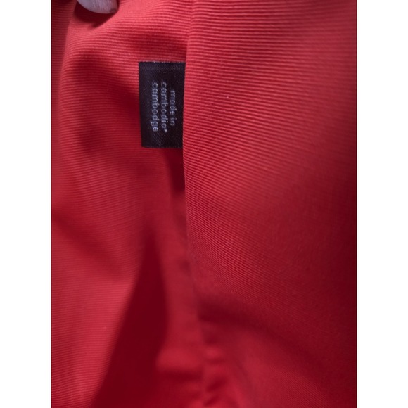 COACH Brown Signature Canvas Orange Leather Satchel Tote Shoulder Bag F58292 - Picture 6 of 15